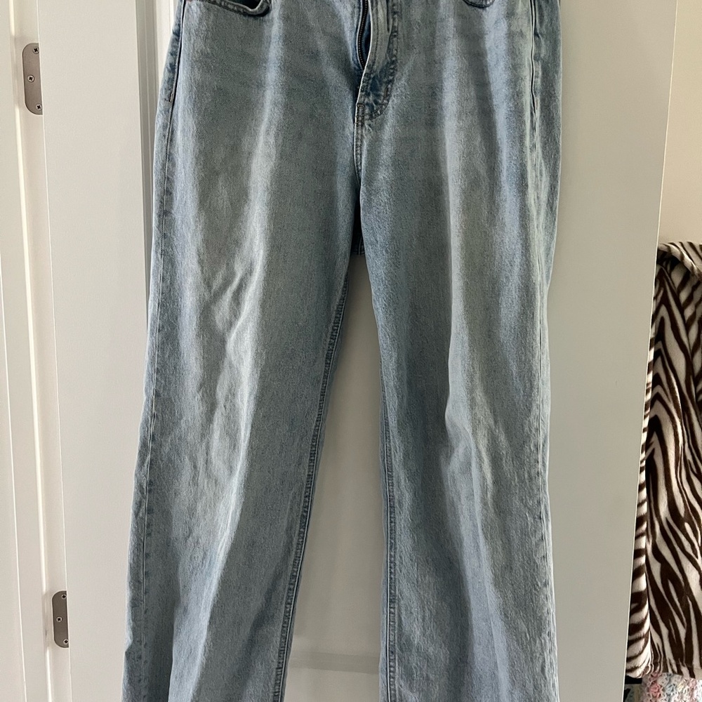 Old Navy Light Blue Straight Leg Jeans